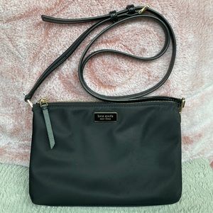 Kate Spade Triple Gussett Nylon Crossbody